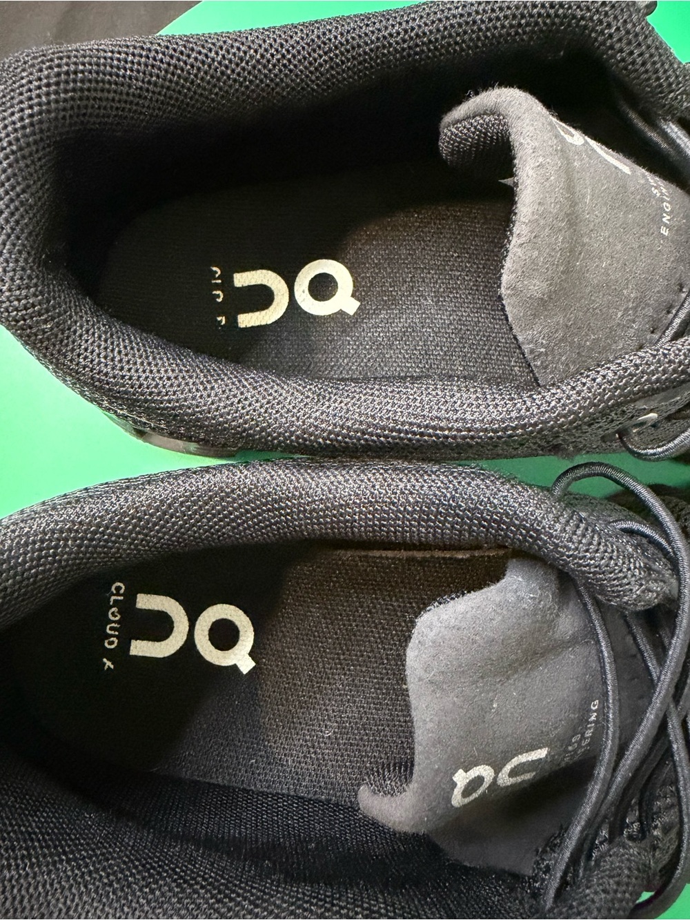 On Cloud 6 Running Womens Lightweight Black Running Shoes - Picture 6 of 10